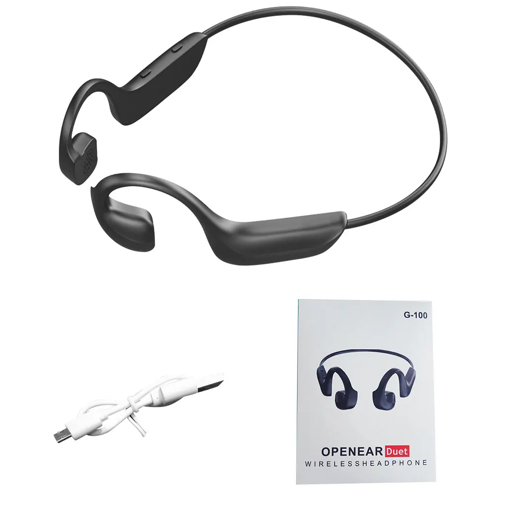 

With Microphone TWS Bone Conduction Wireless Bluetooth 5.0 Earphone Suitable For Xiaomi Huawei Apple Sports Waterproof Headset