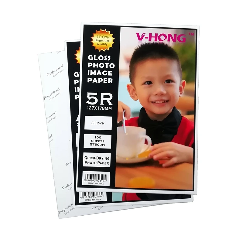 Глянцевая фотобумага для струйного принтера 100 листов 4R A6 размер 4x6 дюймов
