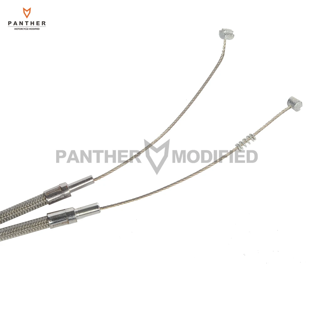 2 шт. 31-3/4 &quot80 см мотоциклетный Дроссельный кабель Moto speed line Чехол Для Harley Sportster XL883