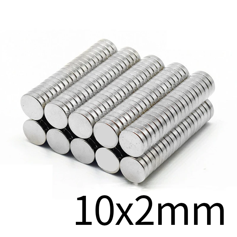 20/50/100 шт. магнит диск 10 х 2 мм N35 маленькие круглые супер мощная магнитная магниты