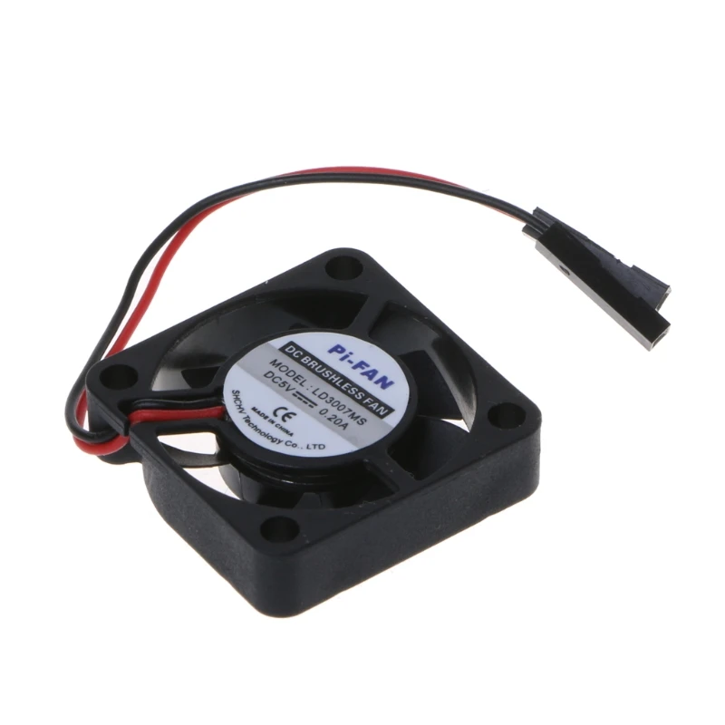 Mini Cooling Fan Heat Sink For Raspberry Pi 3/2/B+ 3.3V/5V Model Computer | Бытовая техника