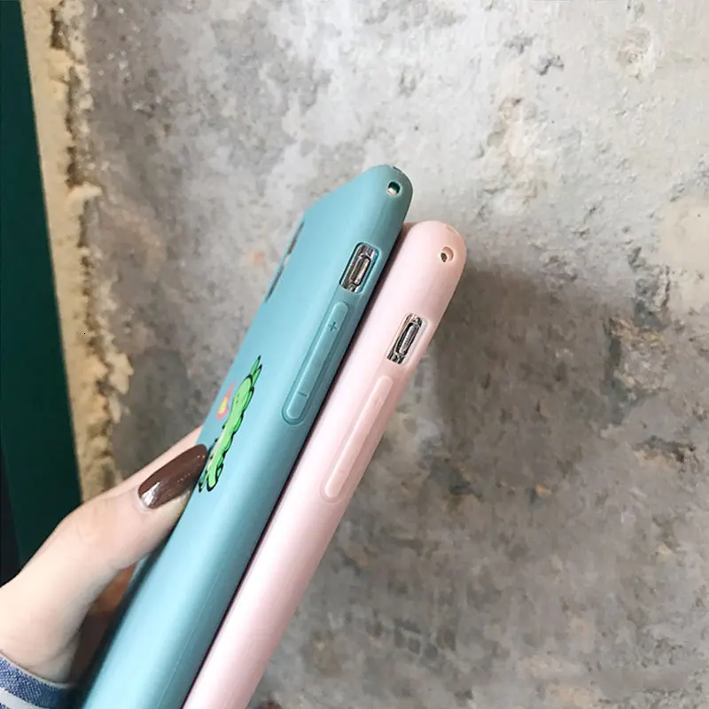 Spitfire маленький динозавр чехол для телефона iPhone11 X XS XR XSMax 8 7 6S PluS матовый мягкий