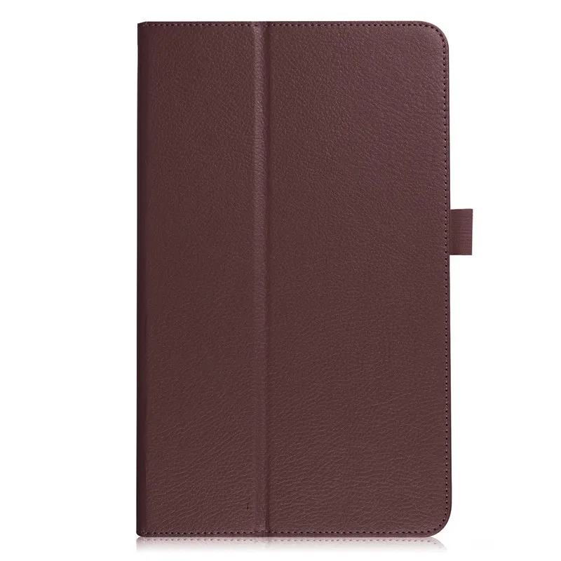 brown Чехол для планшета для samsung Galaxy Tab A 10,5 T590 T595 SM-T590, кожаный чехол с откидной подставкой, смарт-чехол TabA 10,5 дюймов+ пленка - Цвет: brown