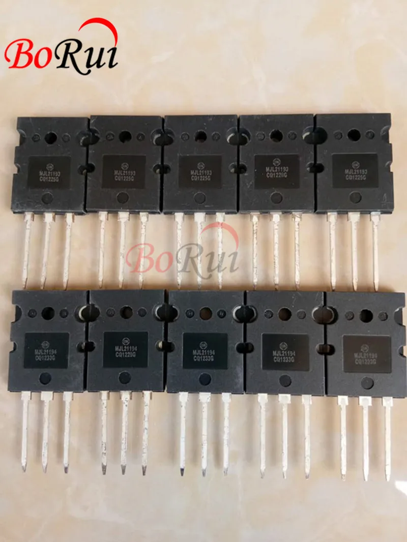 5 пар MJL21193G MJL21194G TO-3P MJL21193 MJL21194 гарантия качества 100% Новый оригинальный IC |