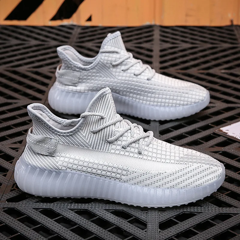 

Men Women Mesh Sock Shoes Brand Designer Jelly Sneakers Guys Casual Shoes