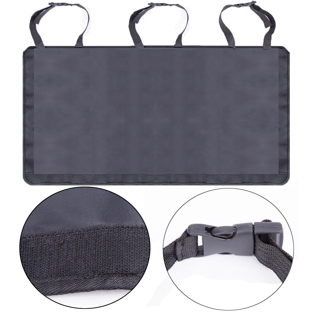 

Car Trunk Organizer Adjustable Backseat Storage Bag Net High Capacity Multi-use Oxford Automobile Seat Back Organizers Universal