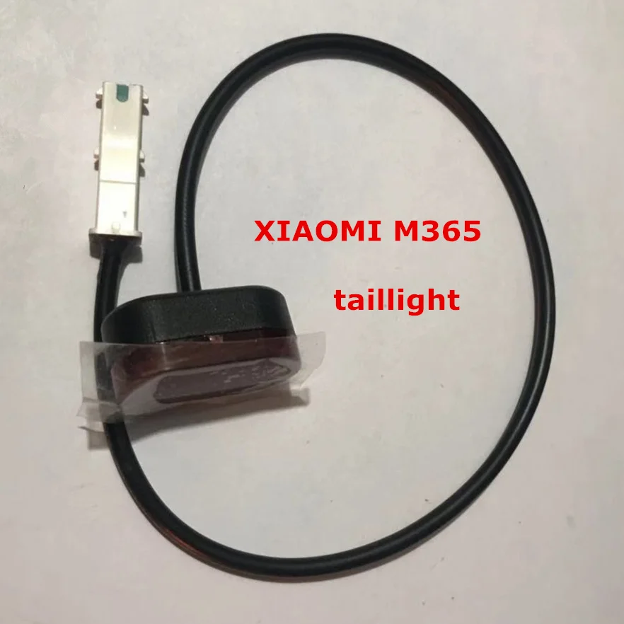 XIAOMI MIJIA M365 электрический скутер скейтборд оригинальная задняя сигнальная лампа и неоригинальный задний светильник на заказ светодиодный головной светильник - Цвет: taillight