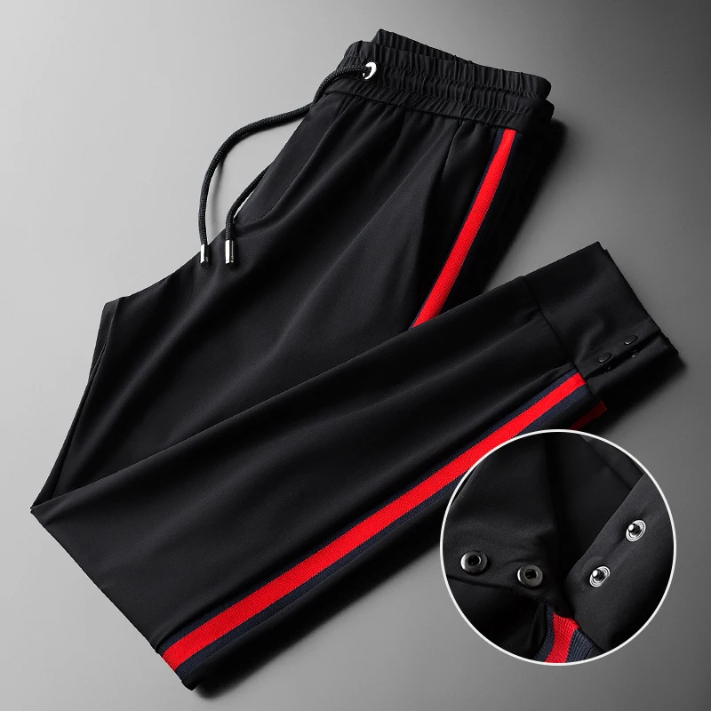 Роскошные красные ленты с эластичной резинкой на талии повседневные спортивные