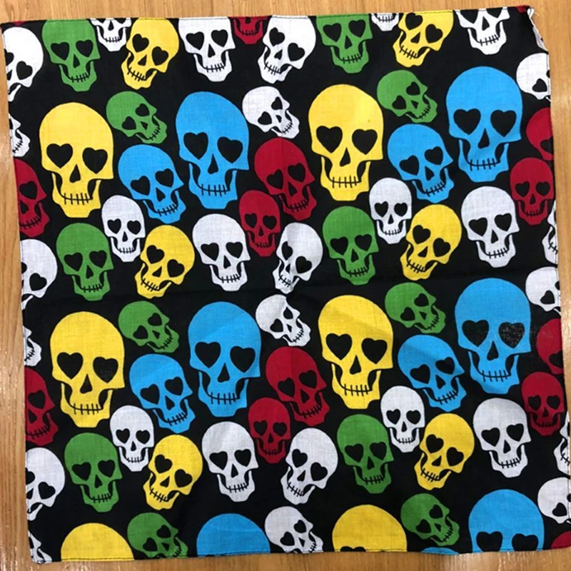 Хлопковые банданы в стиле хип-хоп для мужчин и женщин повязка платок на голову