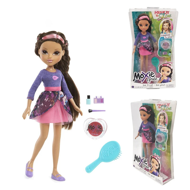 

26cm Original box moxie doll Makeup and Dressup doll girl's Best gift