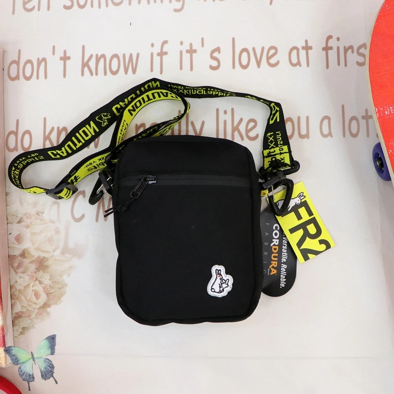 

#FR2 Rabbits Two Shoulder Bag No Smoking Canvas Men's Bag