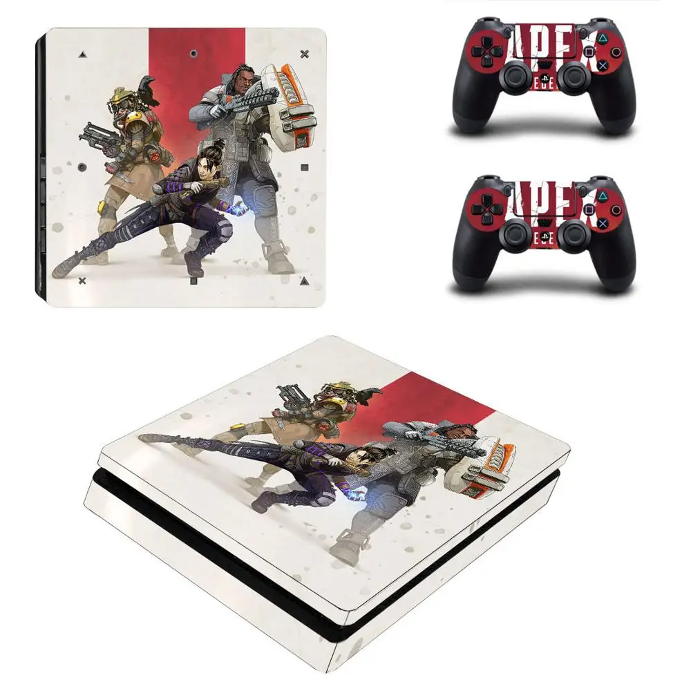 APEX Legends PS4 Slim Sticker Play station 4 Skin Decal For PlayStation Console & Controller Скины Виниловые|Наклейки| |