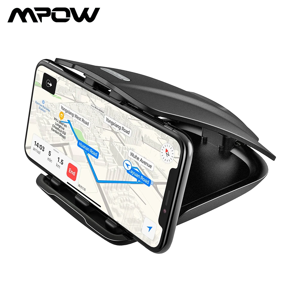 Автомобильный держатель для телефона Mpow CA090 с GPS стабильный настольный тремя