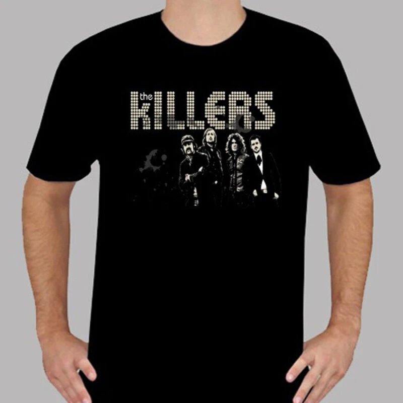 

New The Killers Indie Rock Band Men's Black T-Shirt Size S to 3XL