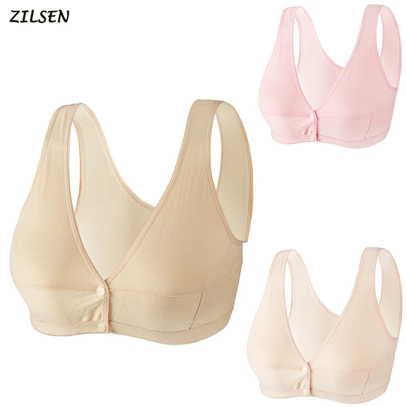 Женский бюстгальтер без рукавов среднего возраста хлопковое нижнее Белье для