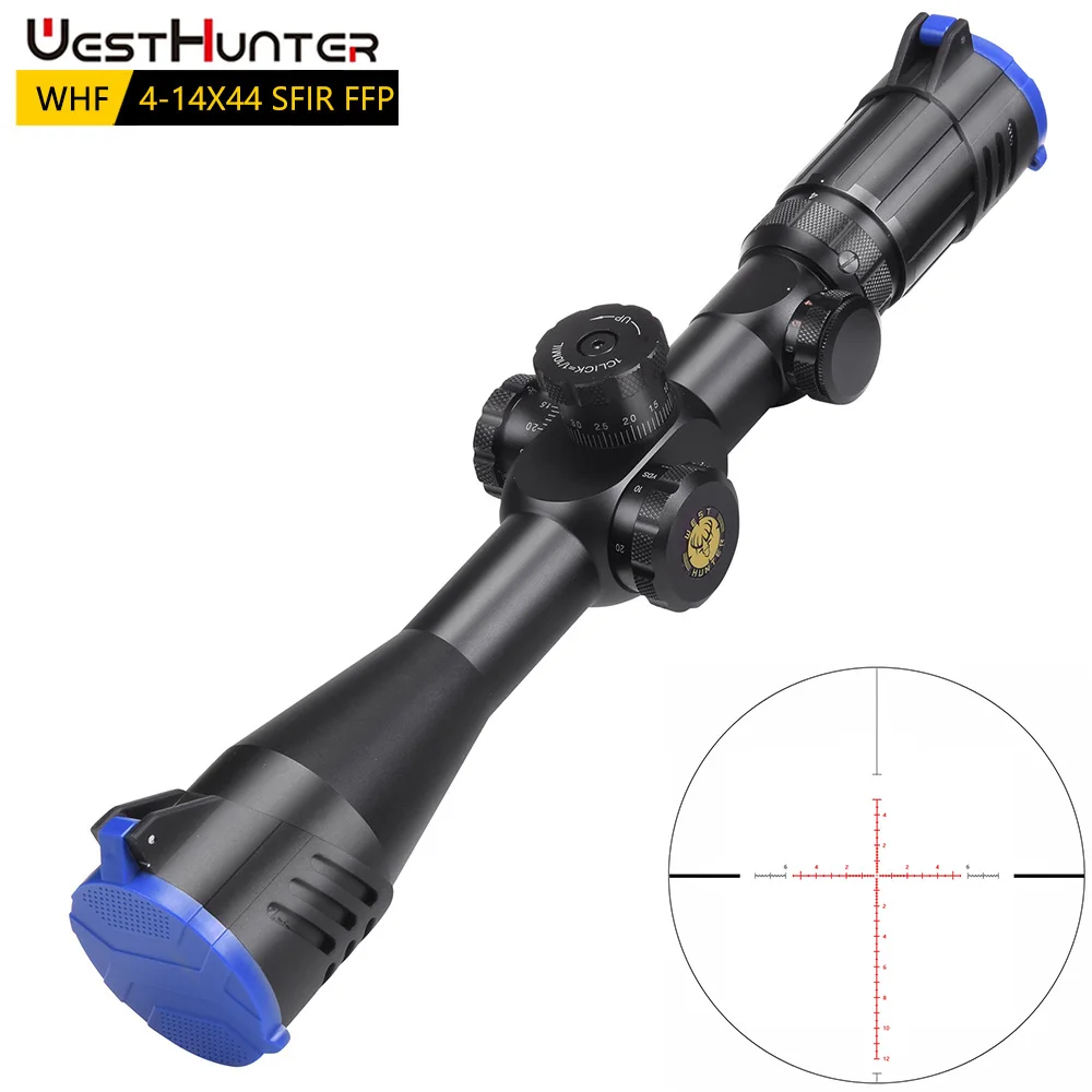Оптический прицел WESTHUNTER WHF 4-14X44 SFIR FFP с первым фокусным расстоянием для охоты со