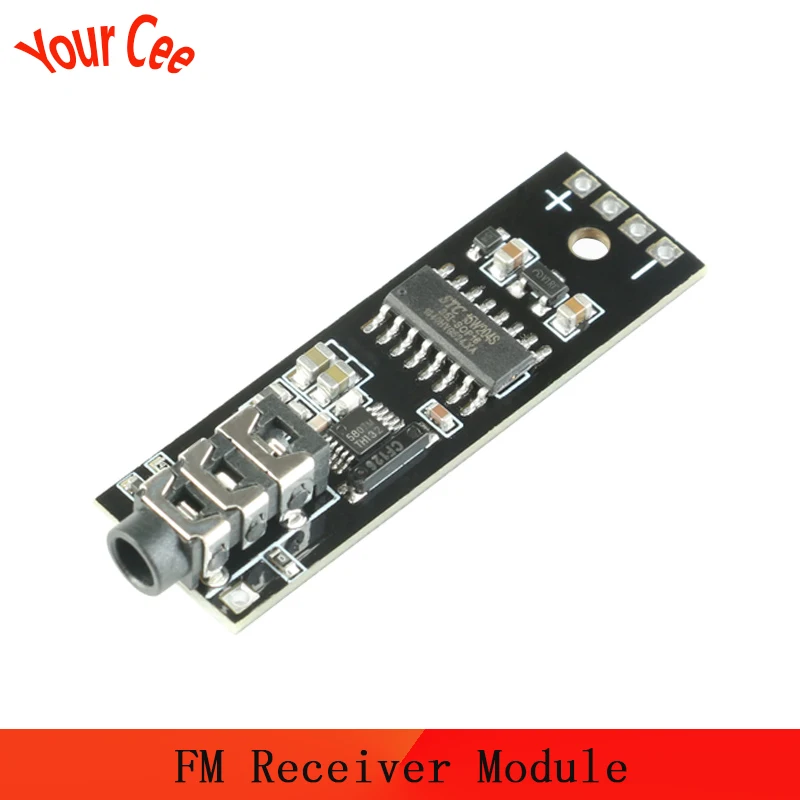 Модуль FM-приемника FM стерео радиомодуль RDA5820 с выключением питания