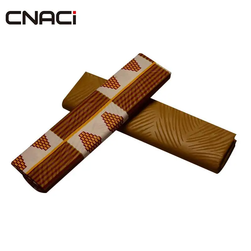 CNACI Новинка Kente Ткань Гана принт африканская ткань Анкара настоящий воск блок печать ткань 2+ 2 ярдов для женского платья