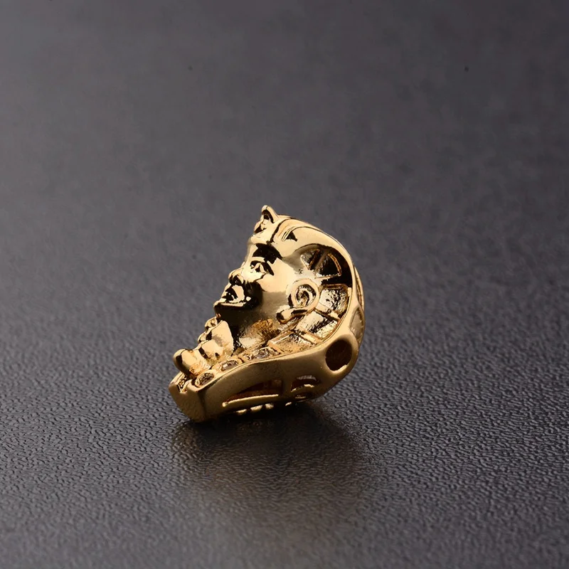 1 шт. белый циркон египетский фараон Разъем Шарм распорка бусины DIY мужские