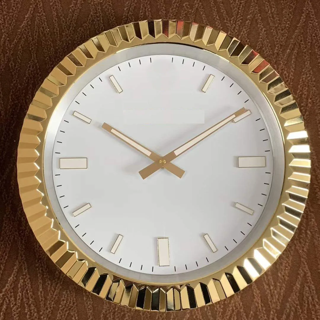 Художественные металлические настенные часы современный дизайн в форме часов из