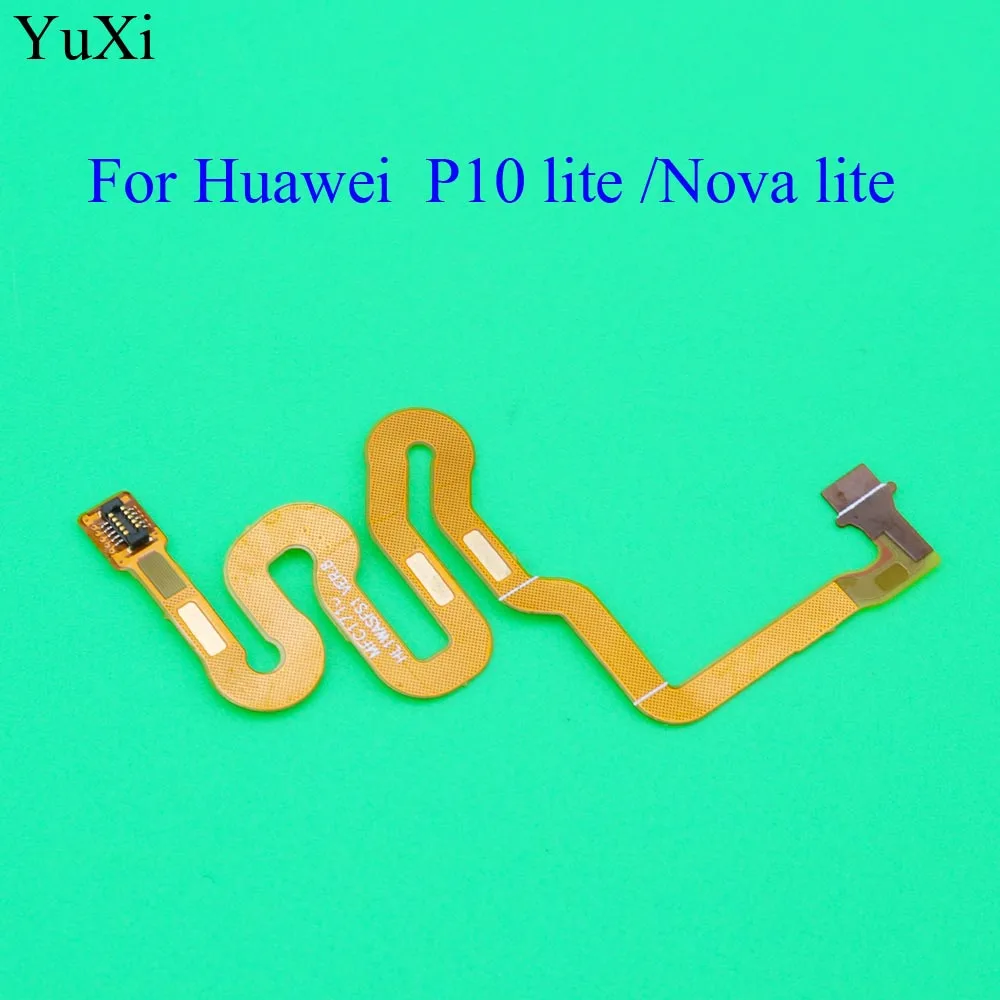 Новый сканер отпечатков пальцев YuXi с гибким кабелем Кнопка возврата для Huawei P10