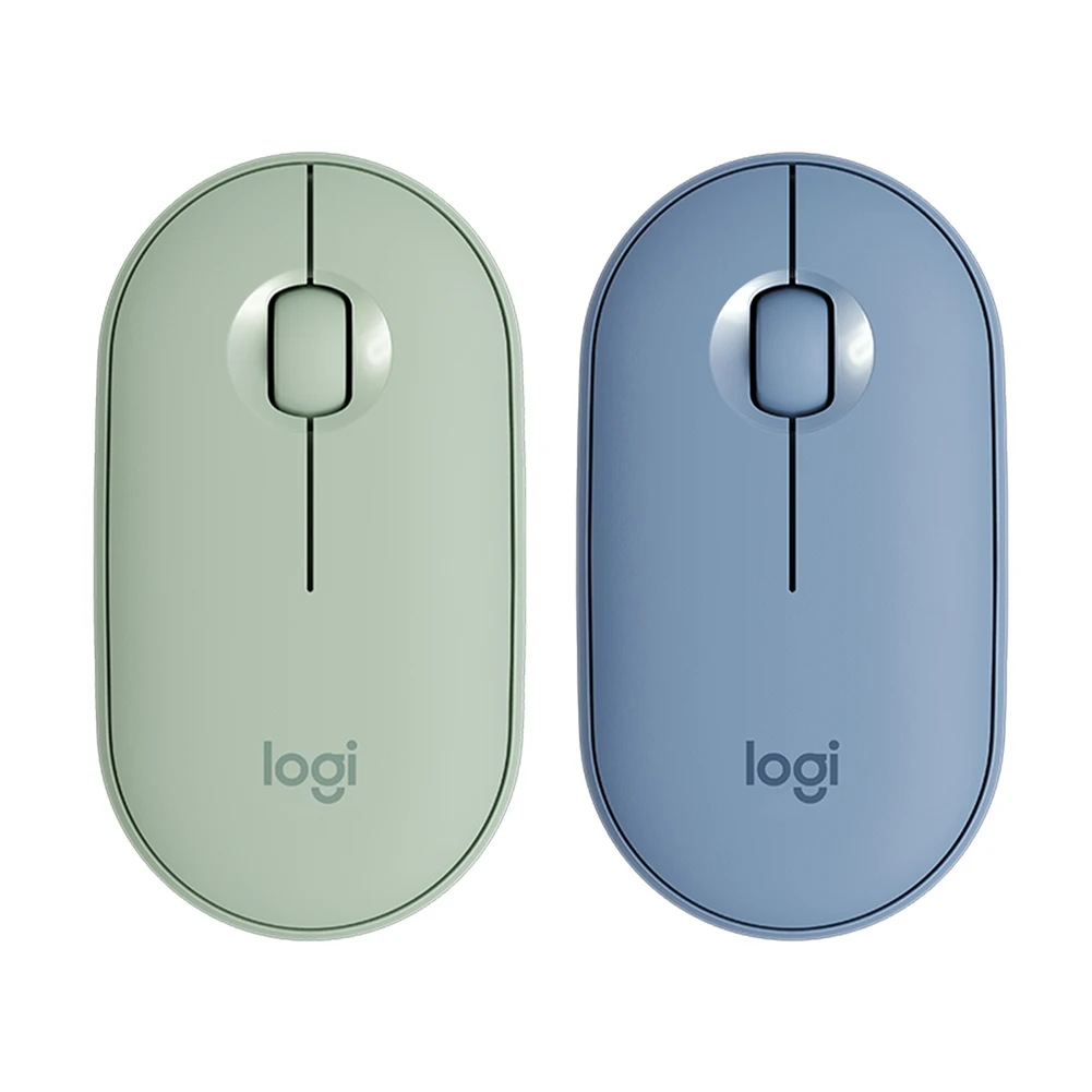 Беспроводная мышь Pebble с Bluetooth и USB приемником Двухрежимная Бесшумная