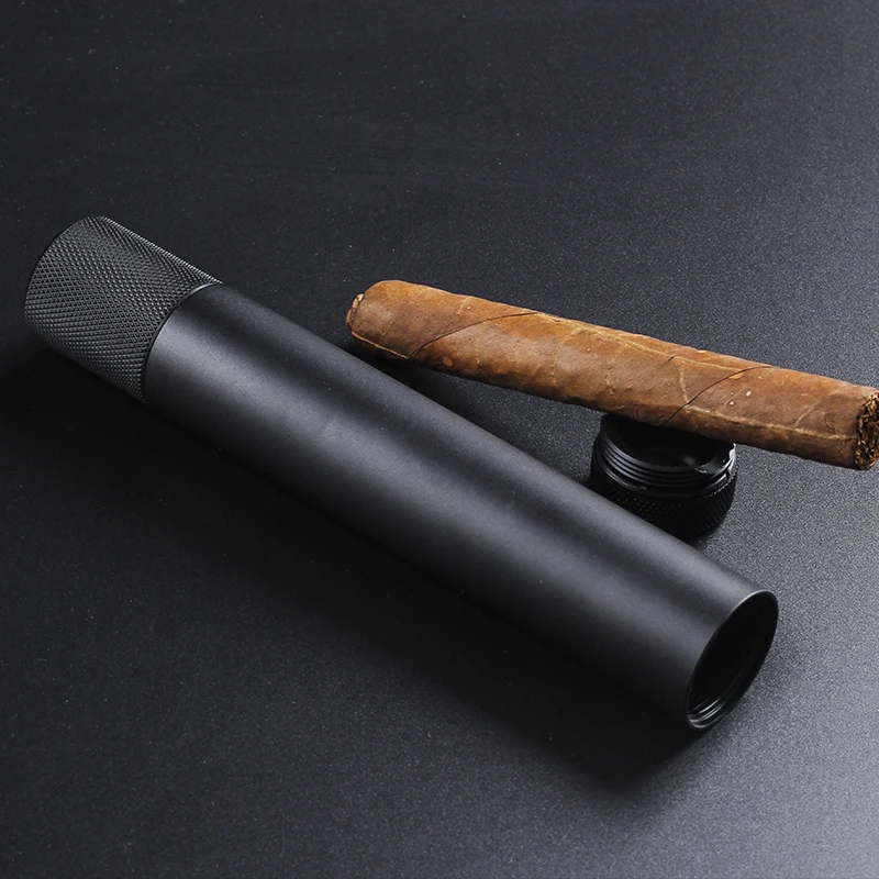 2018 Новый 2 в 1 Алюминиевый Чехол для сигар путешествий|Аксессуары сигар| |