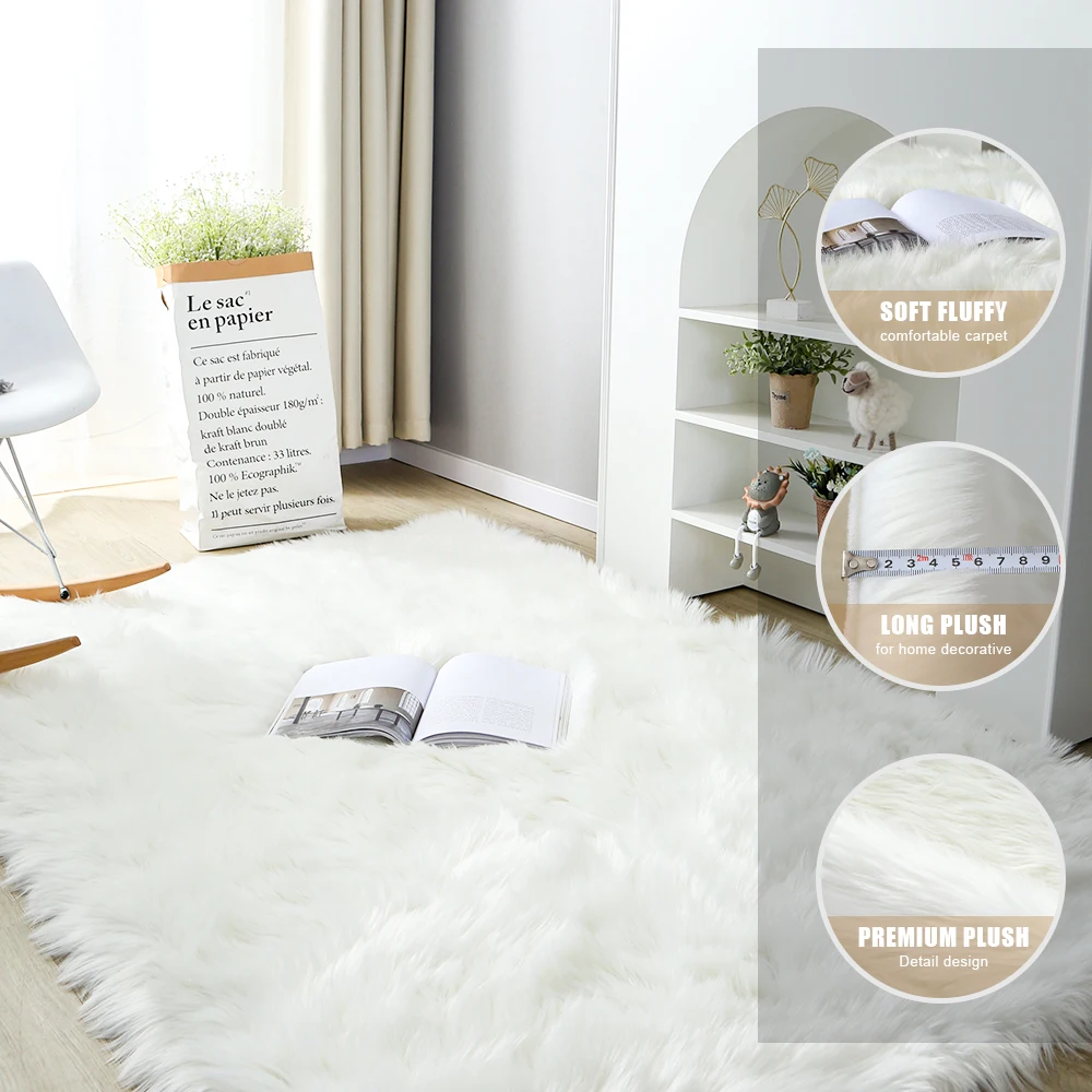 Толстые ковры для гостиной современный плюшевый ковер Детский спальни окна