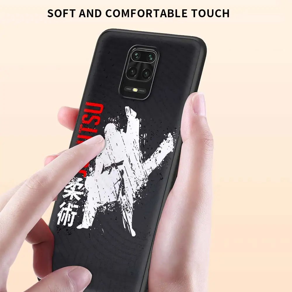 

Japan Judo Soft Case for Xiaomi Redmi Note 10 9S 9 8 Pro 8T 7 Redmi 9C 9A 9T 8A 7A K30 K40 Pro Phone Coque Back Cover Shell bag
