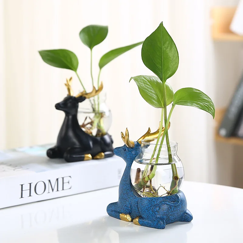 

New Year Decoration Nordic Decor Creative Ceramic Flower Pot Decoration Rustic Home Decor Living Room Decoration For Bedroom