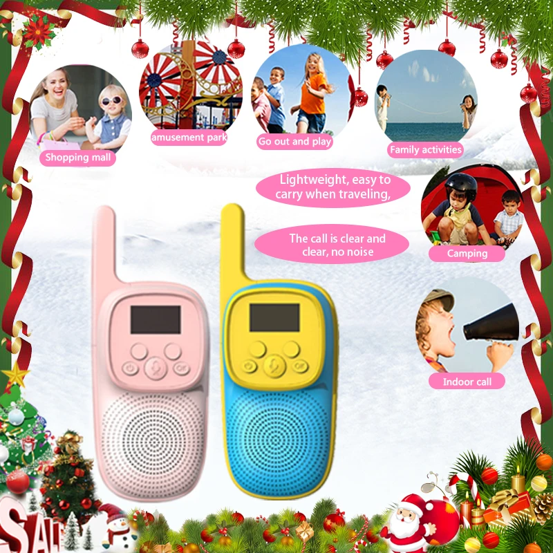 2 шт. детская рация на 3 км с радио | Мобильные телефоны и аксессуары