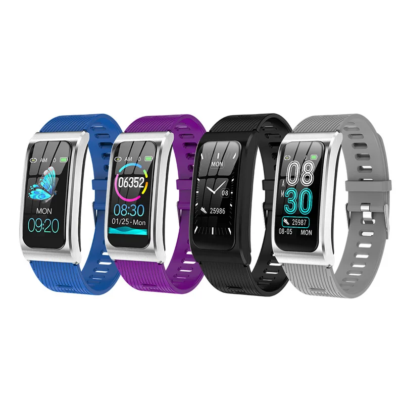 

Smart bracelet AK12 Men Women IP68 Waterproof Blood Pressure menstrual cycle monitor Fitness Tracker Sport Wristband Smart band