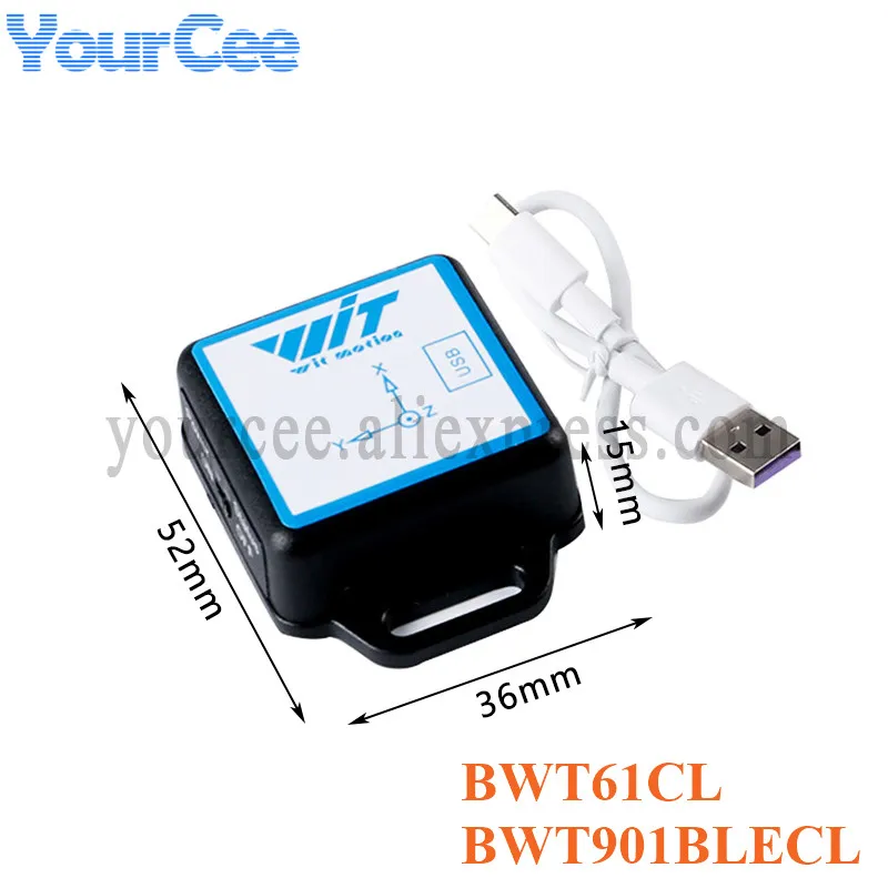 BWT61CL BWT901BLECL Ble 5 0 9 осевой 6 сенсорный модуль Инклинометр с углом наклона + ускорение