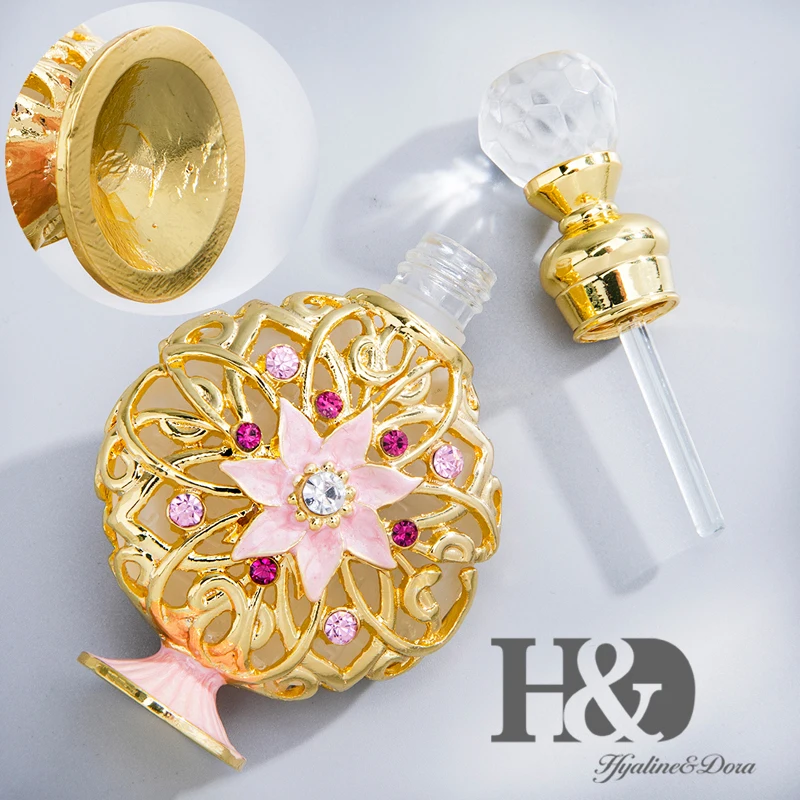 H&D, 15 стилей, пустые многоразовые флаконы для духов, Ретро стиль, матовое стекло, тонкий ароматизированный ароматизатор, контейнер для эфирных масел, Декор, подарок для девушек