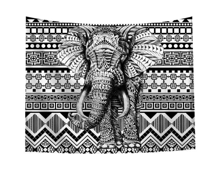 Абстрактный настенный гобелен с рисунком Таро для чтения ладони астрологический