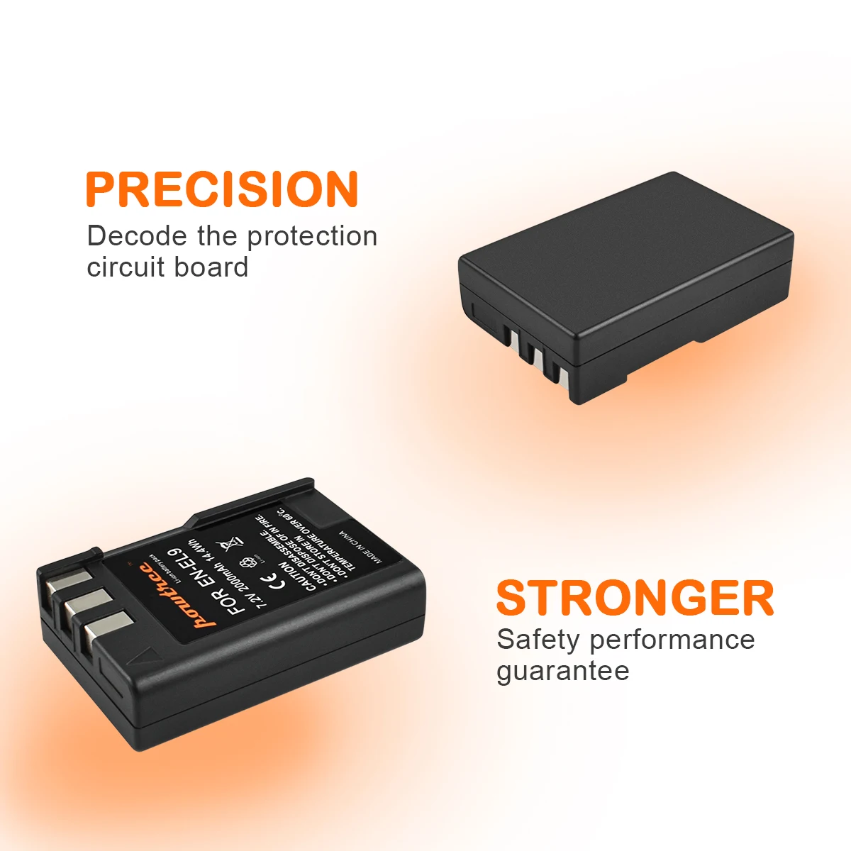 Powtree 2000mAh EN-EL9 EN-EL9a ENEL9 ENEL9a EN EL9 Camera Battery for Nikon D40 D40X D60 D3000 D5000 + Charger | Электроника