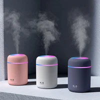 toolikee humidifer diffuser portable 300ml humidifier usb with 7 colors night led lights mini office air purifier
