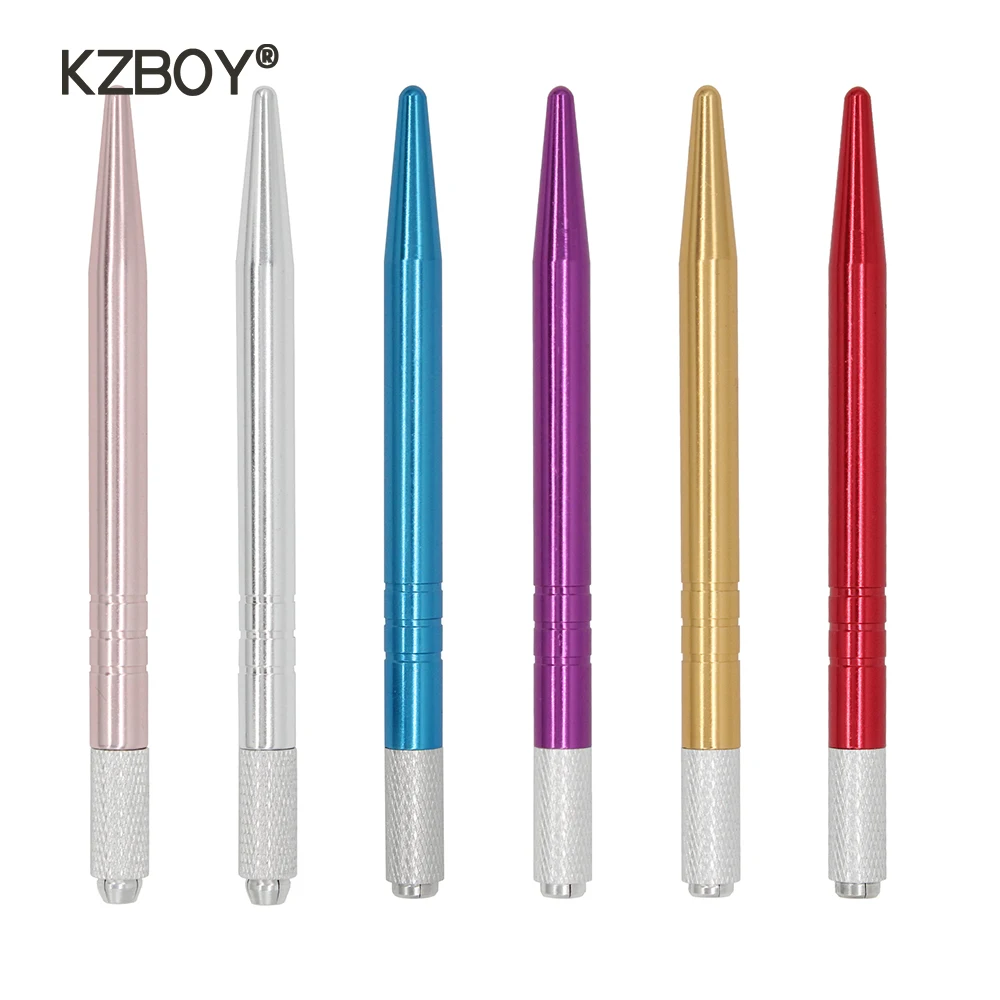 

KZBOY 10PCS Hot Sale Microblading Handles Tool Pen Single Sided Individual Package for to Eyebrow Tattoo