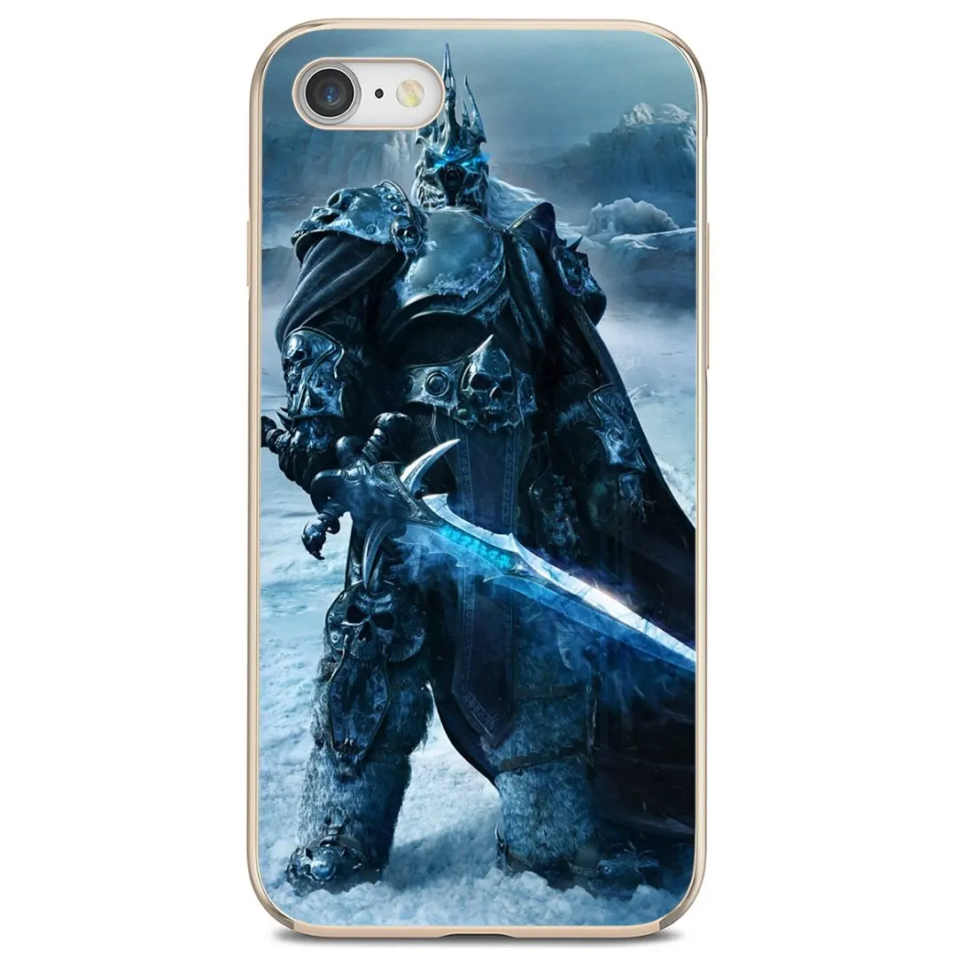 Артас-Лич-Кинг-герои-шторм для iPod Touch iPhone 10 11 12 Pro 4S SE 5C 6 6S 7 8 X XR XS Plus Max 2020 силиконовый