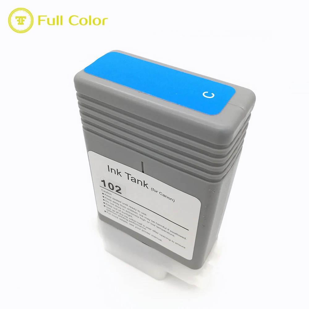 

FULLCOLOR ink cartridge PFI-102 pfi 102 Cyan compatible for canon iPF500 iPF510 iPF600 iPF605 iPF610 iPF650 printer