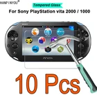 Защитная пленка из закаленного стекла для Sony PlayStation Psvita PS Vita, PSV 2000, 1000, PSV2000, PSV1000, 9H, 2.5D, 10 шт.лот