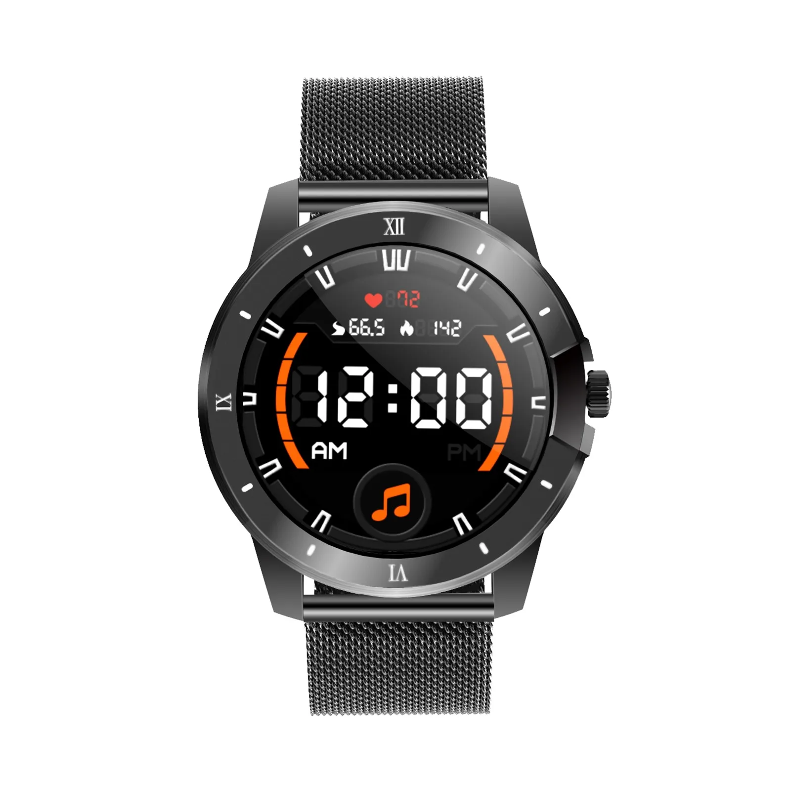 

MX12 Smartwatch Men Women IP68 Waterproof 256M Music Player With Bluetooth earphones Bluetooth Call Watches GT2 For huawei
