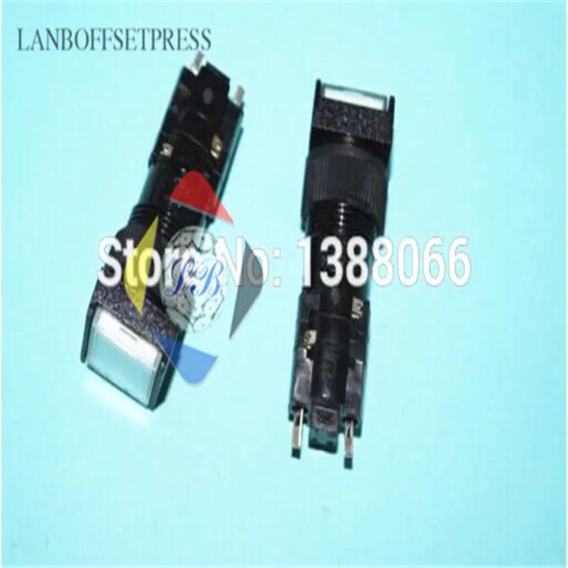 LANBOFFSETPRESS 71.186.4421 КПК кнопочный переключатель с лампа для печатной машины |