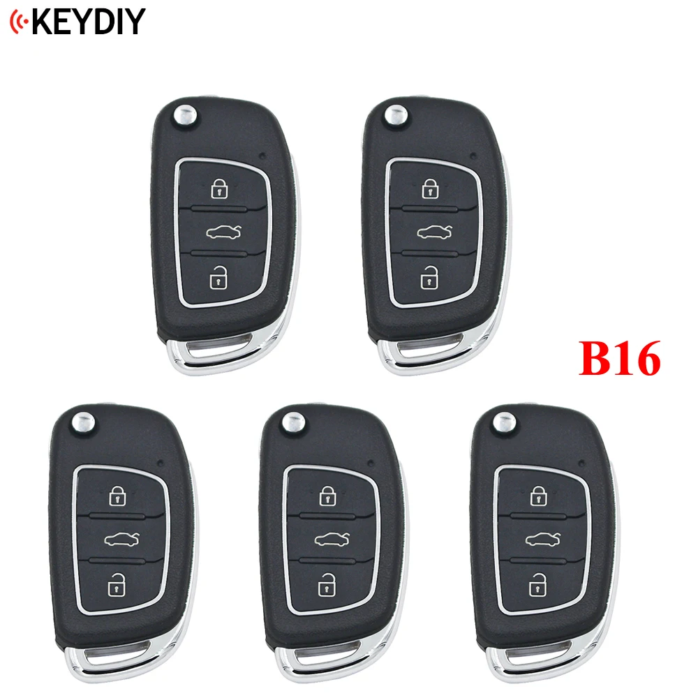 5 шт./лот оригинальный KEYDIY 4 кнопки B18 универсальный пульт дистанционного