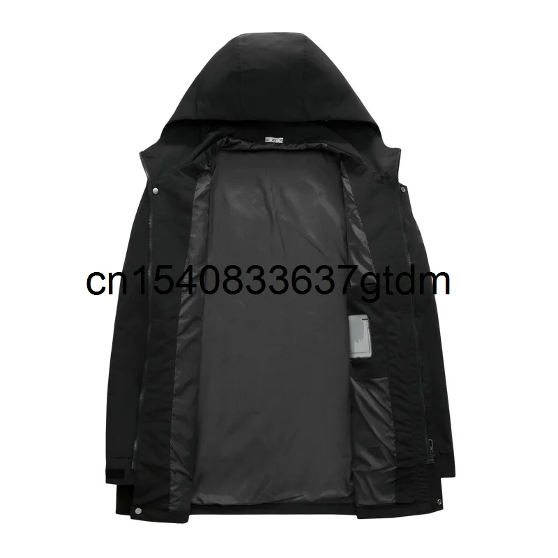 

Spring 2021 new men's youth plus size fashion casual Hooded Jacket fat camouflage coat