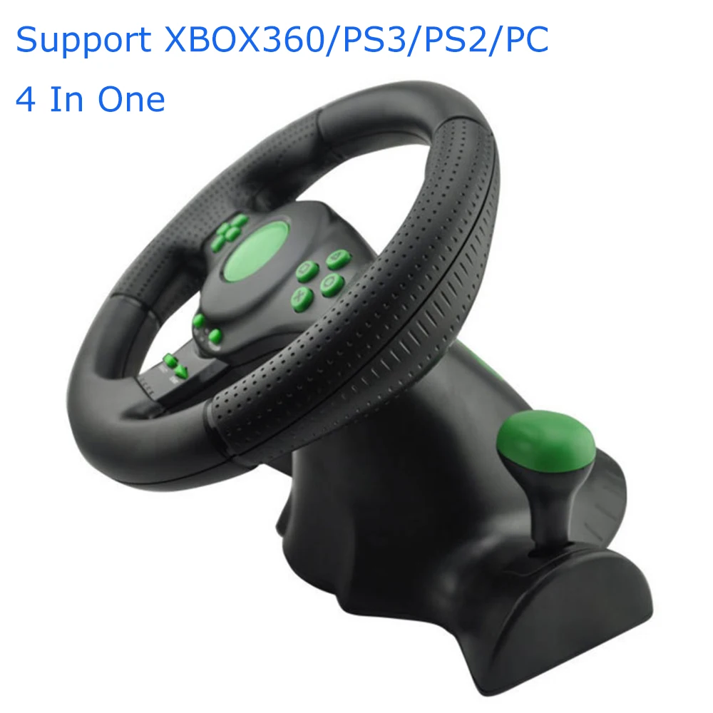 Руль с педалью вращающийся на 180 градусов для XBOX 360 PS2 PS3 ПК USB | Электроника