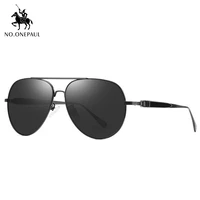 no onepaul polarized square metal sunglasses 2020 new sunglasses mens brand driving fishing uv400