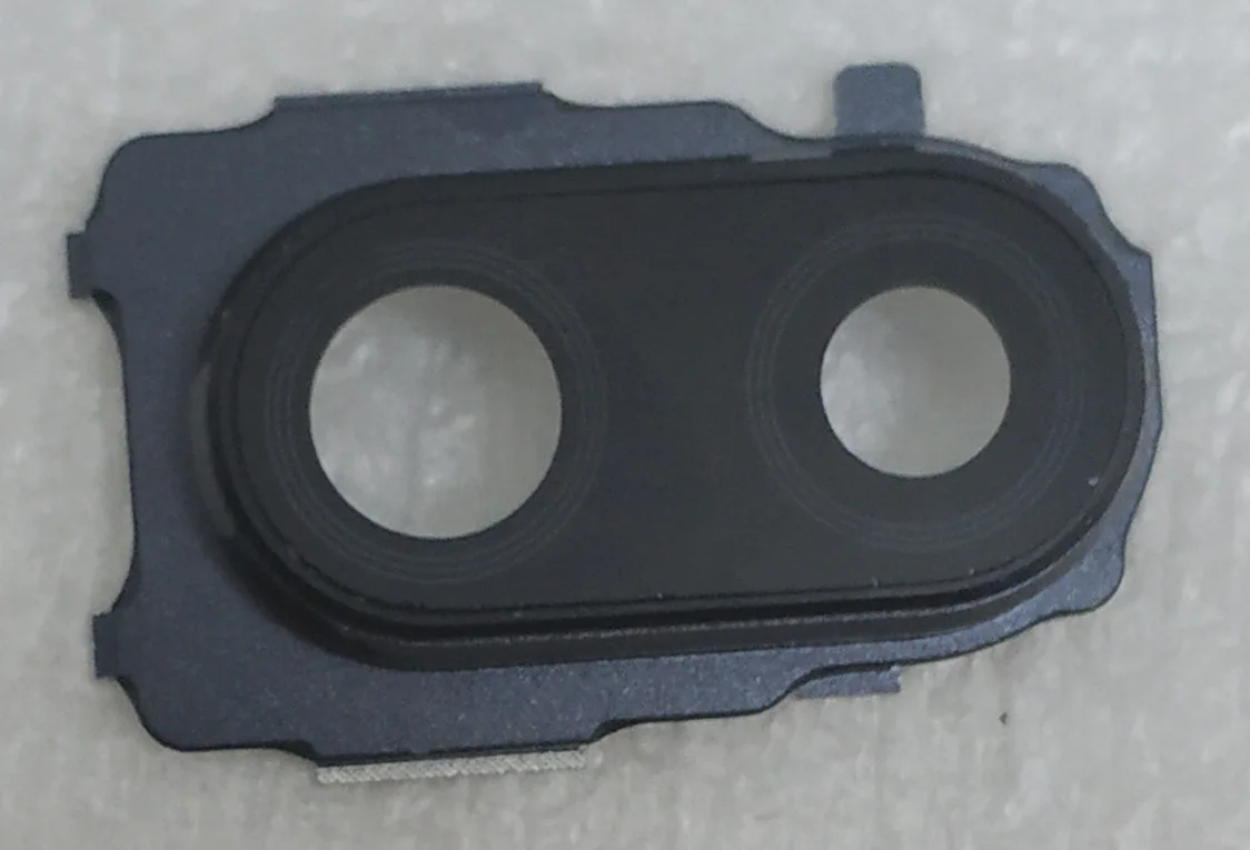 Camera Frame Black Для Xiaomi Redmi Note 7 задняя камера Стекло Объектив задняя камера стекло задняя крышка с металлической рамкой клей Замена Ремонт Запасные части - Цвет: Camera Frame Black