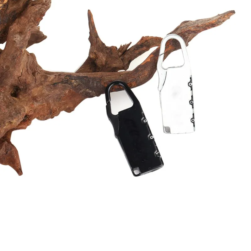 1 шт./лот мини сумка из сплава с кодовым номером и замком для багажа на молнии