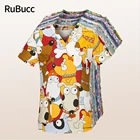 Медицинская хирургическая рабочая одежда из 100% хлопка с принтом скрабы рубашка для салона красоты лаборатория зоомагазин врач уход за здоровьем скрабы Топы